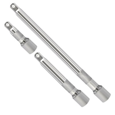 Set de Extensiones Kamasa KM796 Encastre 1/2" 3 Piezas 75, 125 y 250 mm