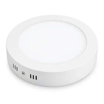 Panel LED adosable circular 6W con luz cálida y fría DIXON