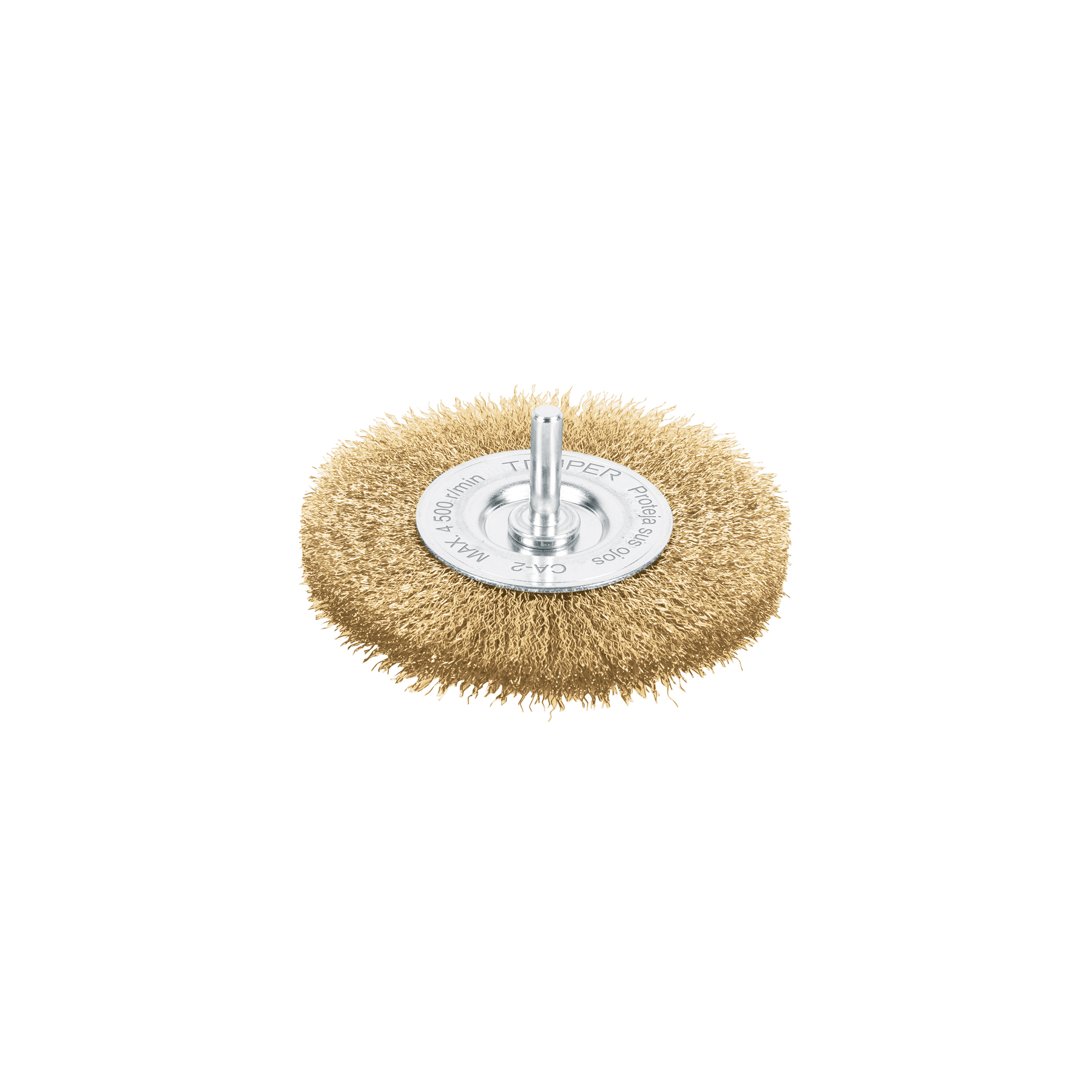 Escobilla circular 4" alambre fino TRUPER 11576
