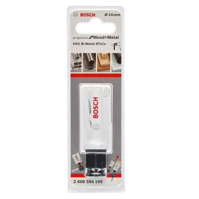 Sierra de Copa Bosch Progressor 2608.594.195-000 de 14 mm (9/16") con Sistema Power Change Plus