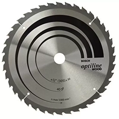 Disco de Sierra Circular Bosch Optiline Wood 305 mm x 40 Dientes para Madera