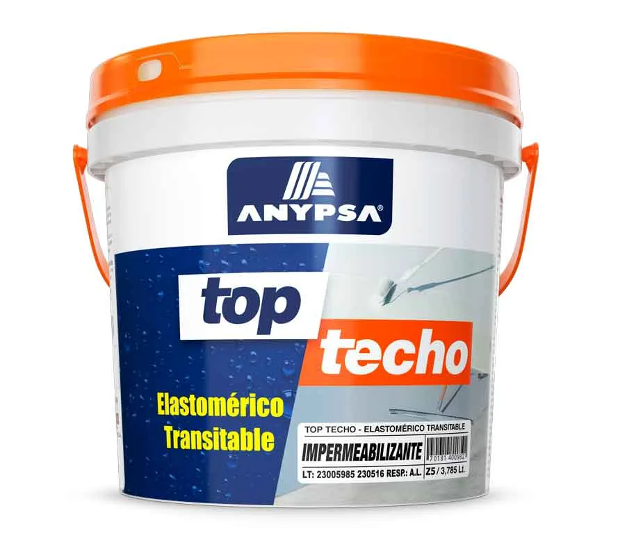 Impermeabilizante para Techo Anypsa Top Techo Elastomérico Transitable