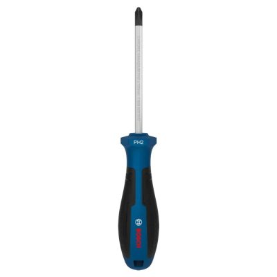 Destornillador Phillips Bosch PH2 x 100mm Barra Cromo-Vanadio