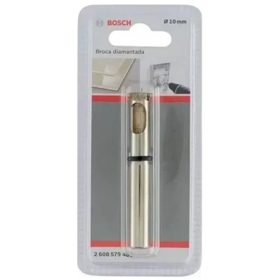 Broca Diamantada Bosch 10 mm para Porcelanato y Cerámico, Corte en Húmedo