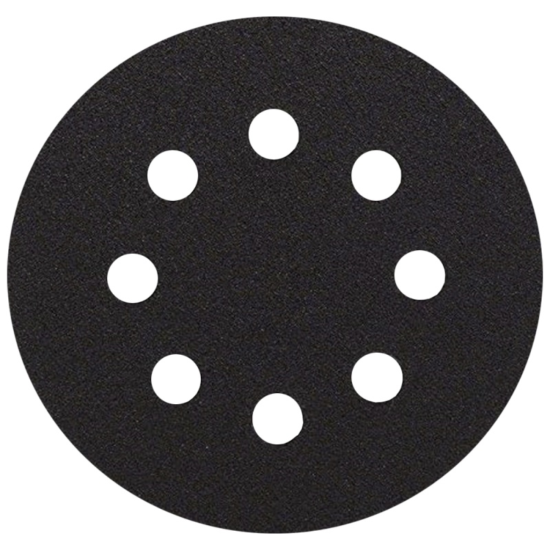 Disco de Lija Excéntrica Bosch 5" Grano 80 Carburo de Silicio, Pack de 5