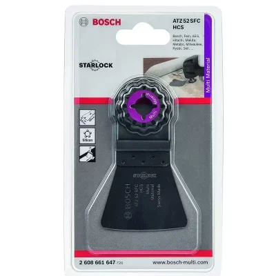 Espátula Raspadora Flexible Bosch ATZ 52 SFC para Multiherramienta