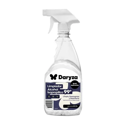 Alcohol Isopropílico al 99° Daryza x 650 ml