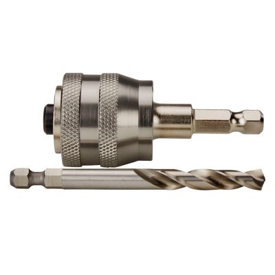 Adaptador de cambio rapido Makita E-04070 hexagonal 3/8" con broca HSS-G
