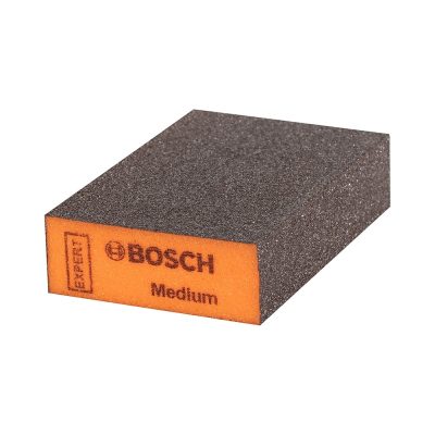 Esponja Abrasiva Bosch Expert Grano Medio para Madera y Pintura
