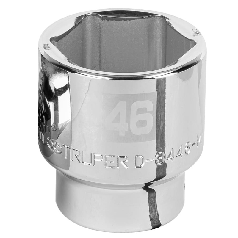 Dado Hexagonal Milimétrico Truper 14995 3/4" x 46mm Corto