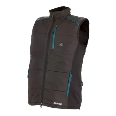 Chaleco térmico Makita CV102DZS 12V con 4 zonas de calor talla S