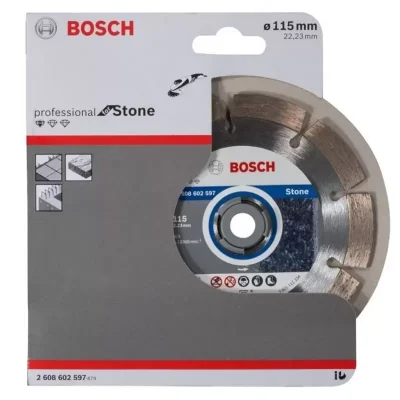 Disco diamantado Bosch Professional 2608.602.597-000 de 4-1/2" para roca natural y granito