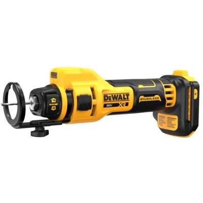 Cortadora de Drywall Inalámbrica DeWalt DCE555B 20V Brushless de 26 000 rpm