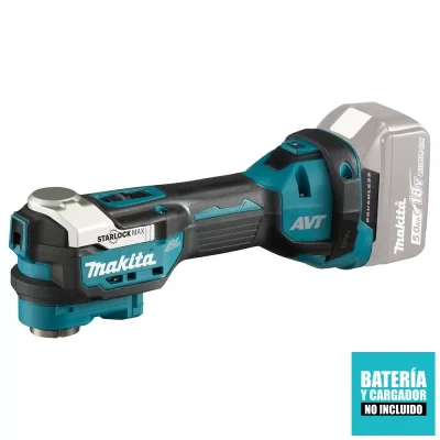 Multitool oscilante inalambrico 18V LXT BL AVT-XPT (solo cuerpo) Makita DTM52Z
