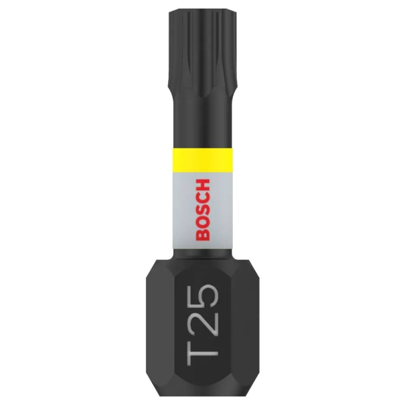 Puntas de atornillar Bosch Impact Pro Torx T25 de 25 mm — blíster de 2 piezas