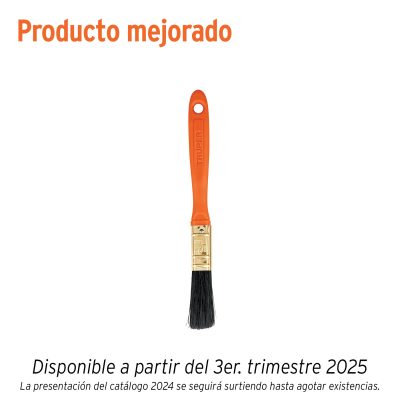 Brocha profesional de 1/2" con mango de plástico, TRUPER