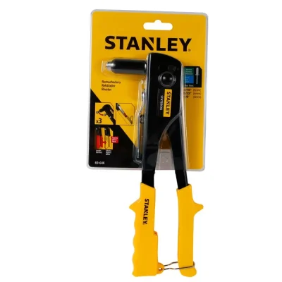 Remachadora Stanley 69-646 para Trabajo Mediano con 3 Boquillas