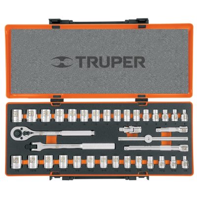 Juego de Dados Truper 3/8" 36 Piezas 13955