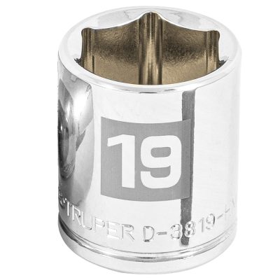 Dado Hexagonal Truper 3/8" x 19mm Corto 13683