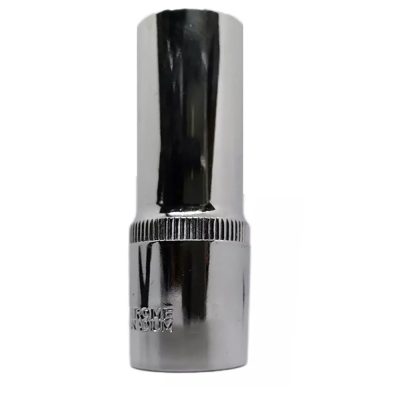 Dado Hexagonal Largo Kamasa KM1735 Encastre 1/2" x 8 mm Cromo Vanadio Niquelado