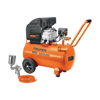 Kit de compresor 50 L, 220V/60 Hz, PIPI-420 y manguera
