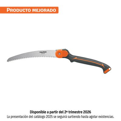 Serrucho de poda plegable 10" mango de plástico TRUPER 100198