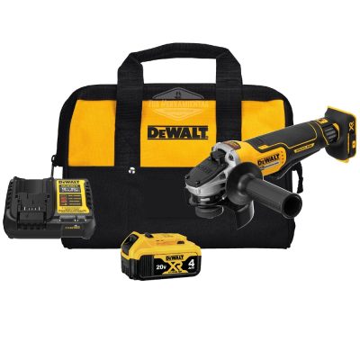 Amoladora angular inalambrica DeWalt DCG413M1-B2 5" 20V brushless con freno de retroceso