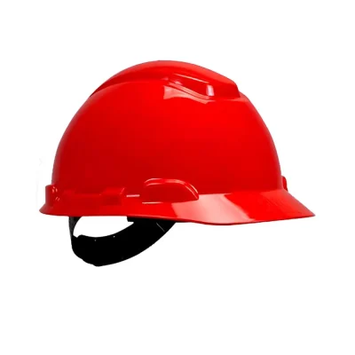 Casco de Seguridad 3M SecureFit H-700 Rojo Reflectivo con Portalámpara