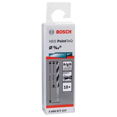 Broca Bosch HSS PointTeQ 5/64" para Metal x10