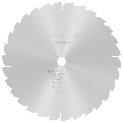 Disco de Sierra Circular Bosch Optiline 2608.643.037 de 16" con 30 Dientes para Madera