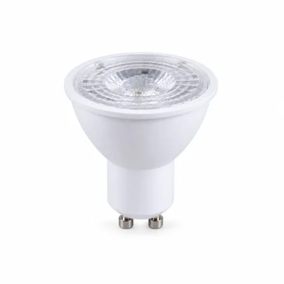 Foco dicroico LED GU10 6W con luz cálida y fría DIXON