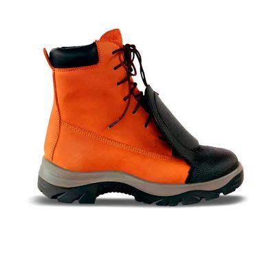 Botín de seguridad de cuero con punta de acero y protección metatarsal SEGUSA Eagle 8.5