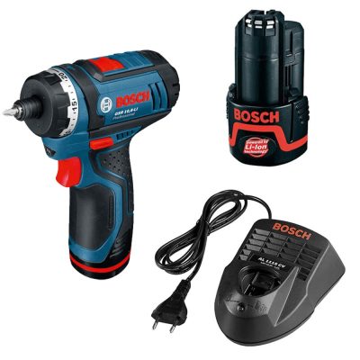 Atornillador Compacto Bosch GSR 10.8-LI 10.8V con 2 Baterías