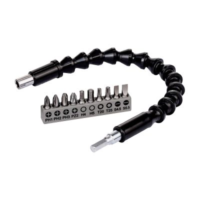 Juego de Puntas de Atornillar Bosch 2608.522.377-000 - 11 Piezas con Extension Flexible de 300 mm