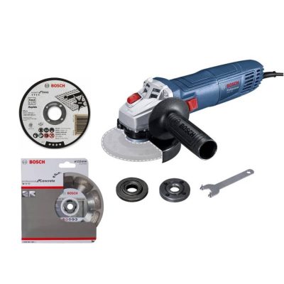 Amoladora Angular Bosch GWS 700 de 4-1/2" y 710 W con Kit de 6 Discos