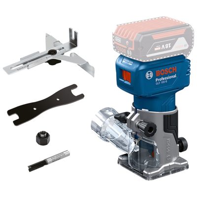 Fresadora de Cantos Inalámbrica Bosch GLF 18V-8 Brushless 1/4" y 8 mm Baretool