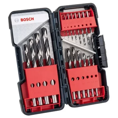 Juego de brocas para metal Bosch HSS PointTeQ 2608.577.350-000 de 18 piezas, 1 a 10 mm