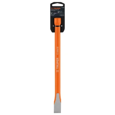 Cincel de Corte Plano Truper 12145 3/4" x 10" Cabeza Grande