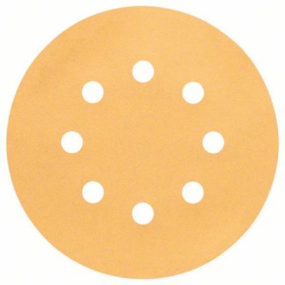 Lija Excéntrica Bosch 5" Grano 220 para Acabado Fino (50 unidades)