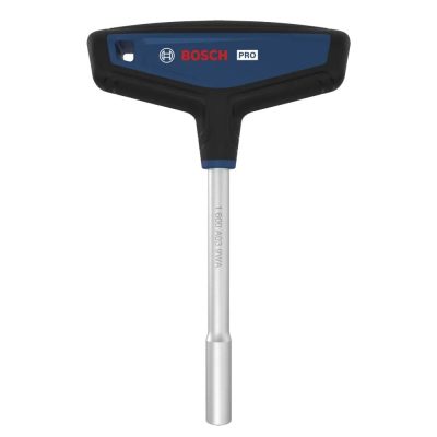 Destornillador en T Bosch 1/4" x 100mm Vástago Cromo-Vanadio