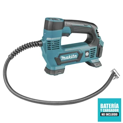 Inflador Inalámbrico Makita MP100DZ 12V CXT con Pantalla Digital (sin batería)
