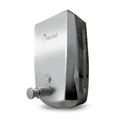 Dispensador de Jabón de Acero Inoxidable Ebriel 1L Vertical