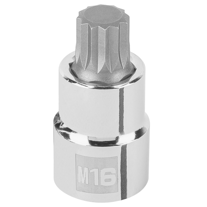 Dado Punta XZN Truper 101247 1/2" x M16 Corto