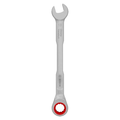 Llave Mixta con Carraca (Ratchet) Bosch 13mm x 179mm Cromo Vanadio