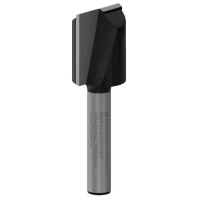 Fresa Recta Bosch 2608.629.688 1/4" Encastre Doble Filo para Ruteadora
