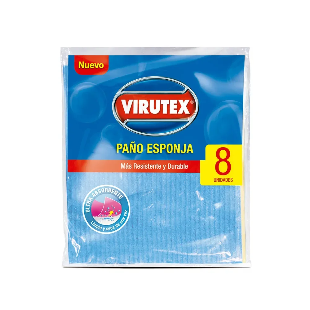 Paño Absorbente Virutex x 8 unidades