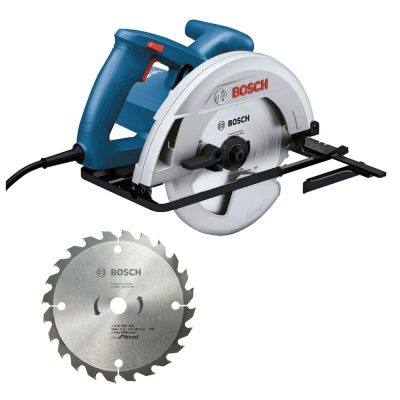 Sierra circular Bosch GKS 130 de 7 1/4" 1300 W con corte de 64 mm a 90 grados