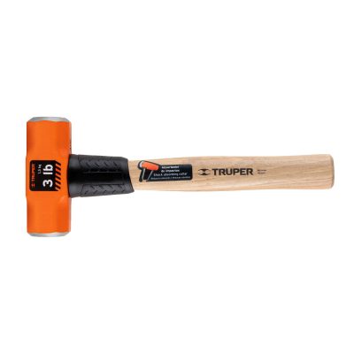 Marro octagonal 3 lb, mango de madera 12", TRUPER