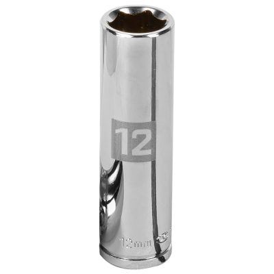 Dado Hexagonal 12mm Encastre 3/8" Largo Truper 13772