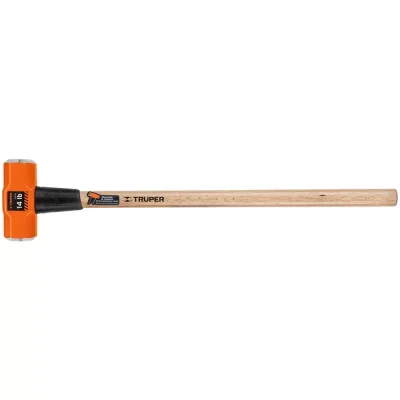 Comba 14 Lbs Doble Cara Mango de Madera 36" Truper 16514